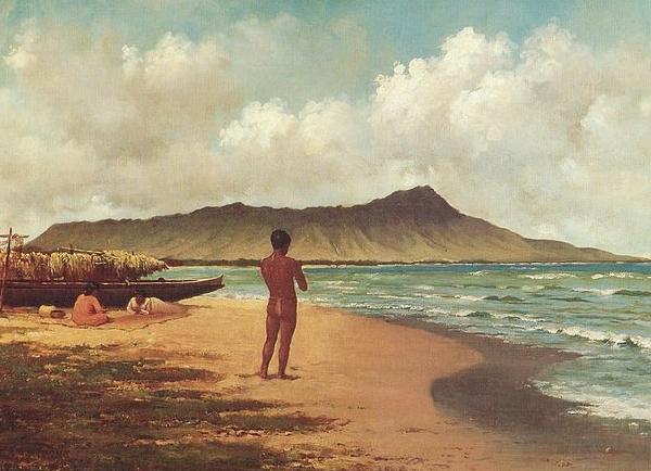Elizabeth Armstrong Hawaiians at Rest oil painting picture